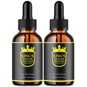 Kings Sugar Defender Advanced Formula Drops Natural Support Supplement 60 Servings