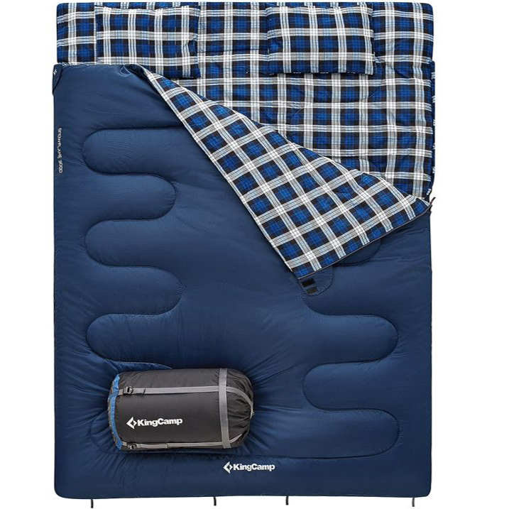 Neature Adult Double Sleeping Bag Queen Size Backpacking Double