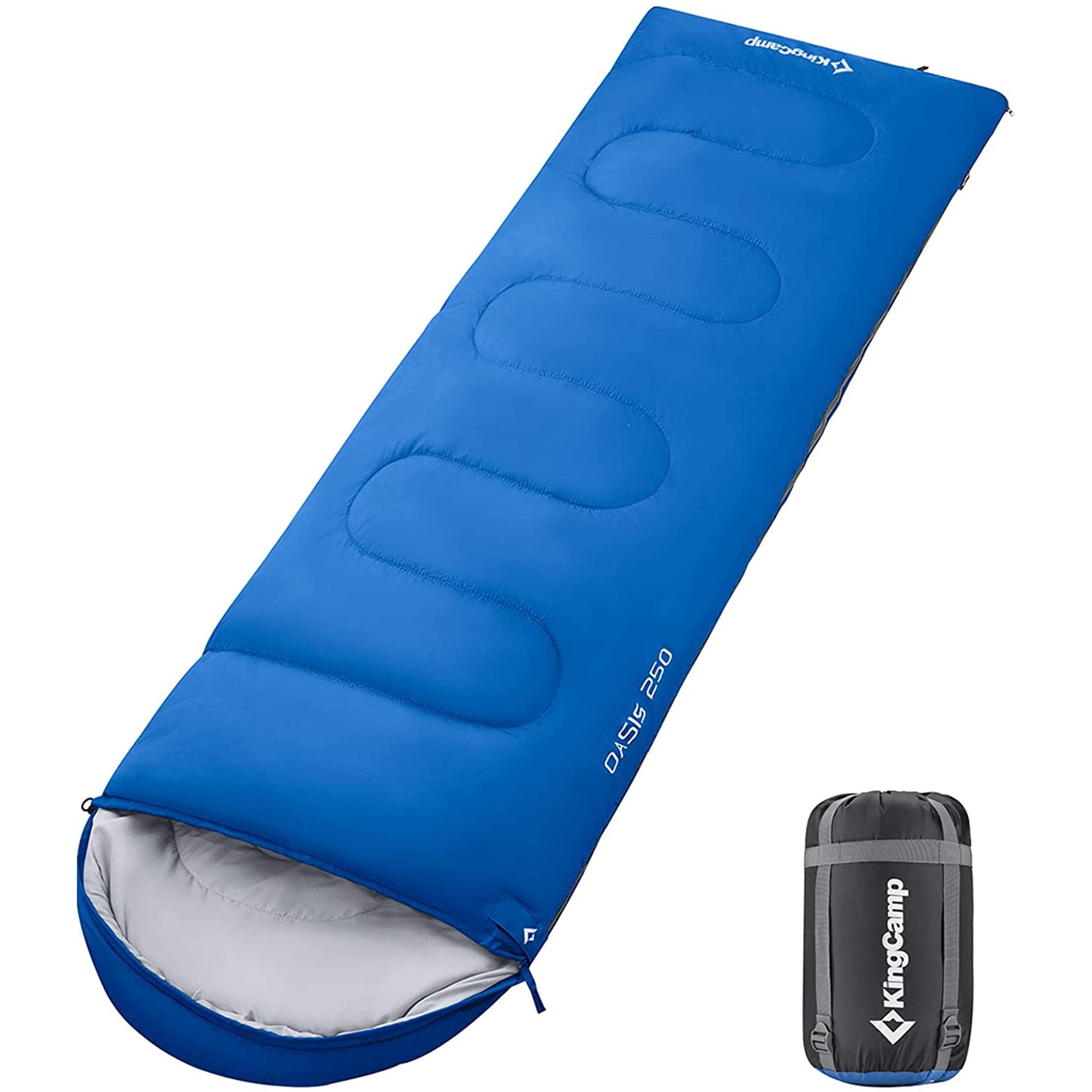 KingCamp Camping Sleeping Bag Lightweight Waterproof 3 Season Portable ...