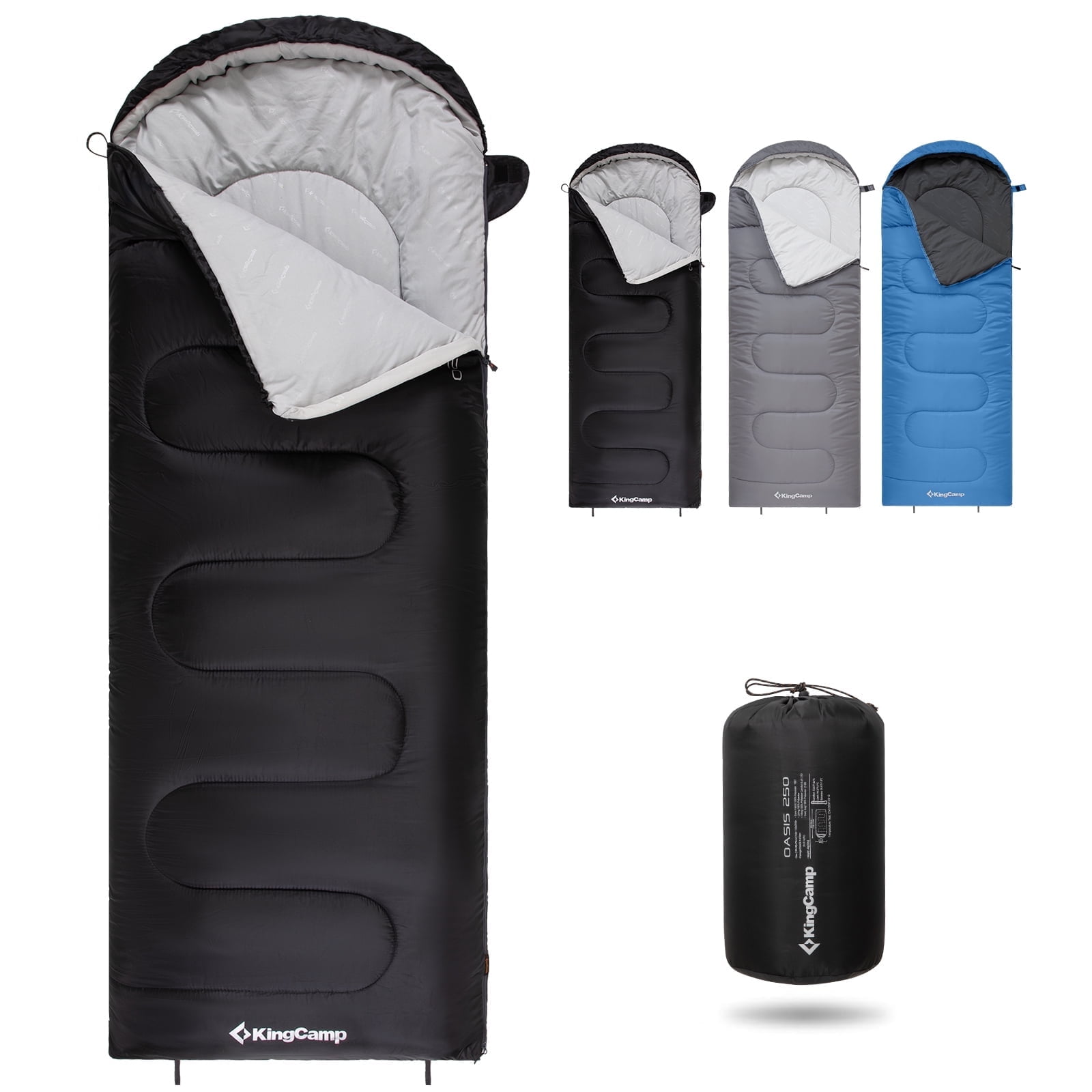 Premium Lightweight Camping Sleeping Bag for All Seasons