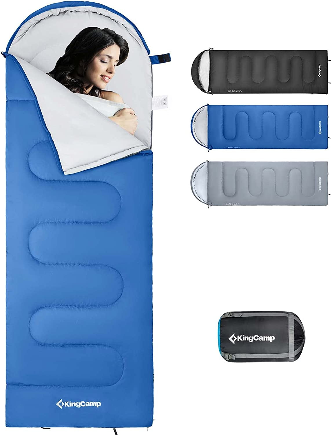 KingCamp Camping Sleeping Bags Waterproof Backpacking Sleeping Bags for