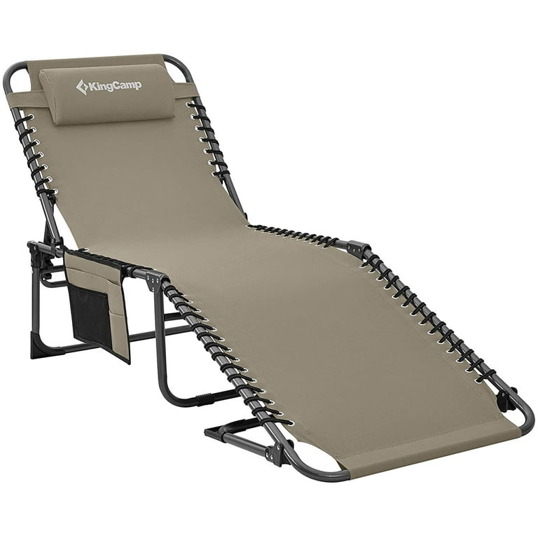 Lay flat folding lounge on sale chair