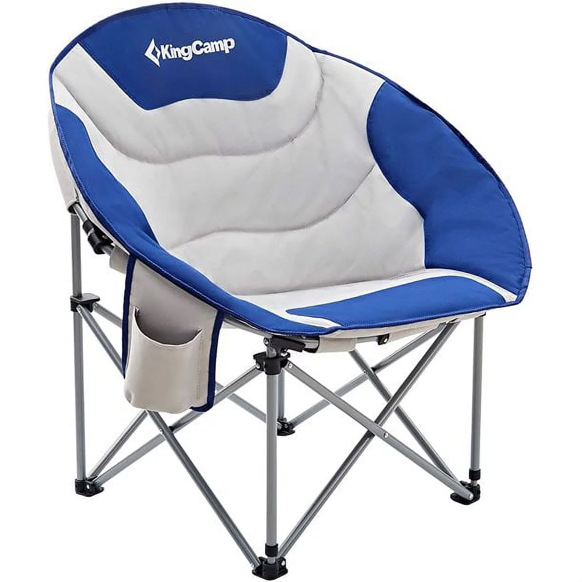 KingCamp Folding Camping Chair Oversized Moon Chair for Adult Easy Set