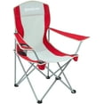 thumbnail image 1 of KingCamp Red Cup Holder Camping Chair - Lightweight Folding Design, 220 lbs Capacity, Sip Your Drink Hands-Free Outdoors, 1 of 6