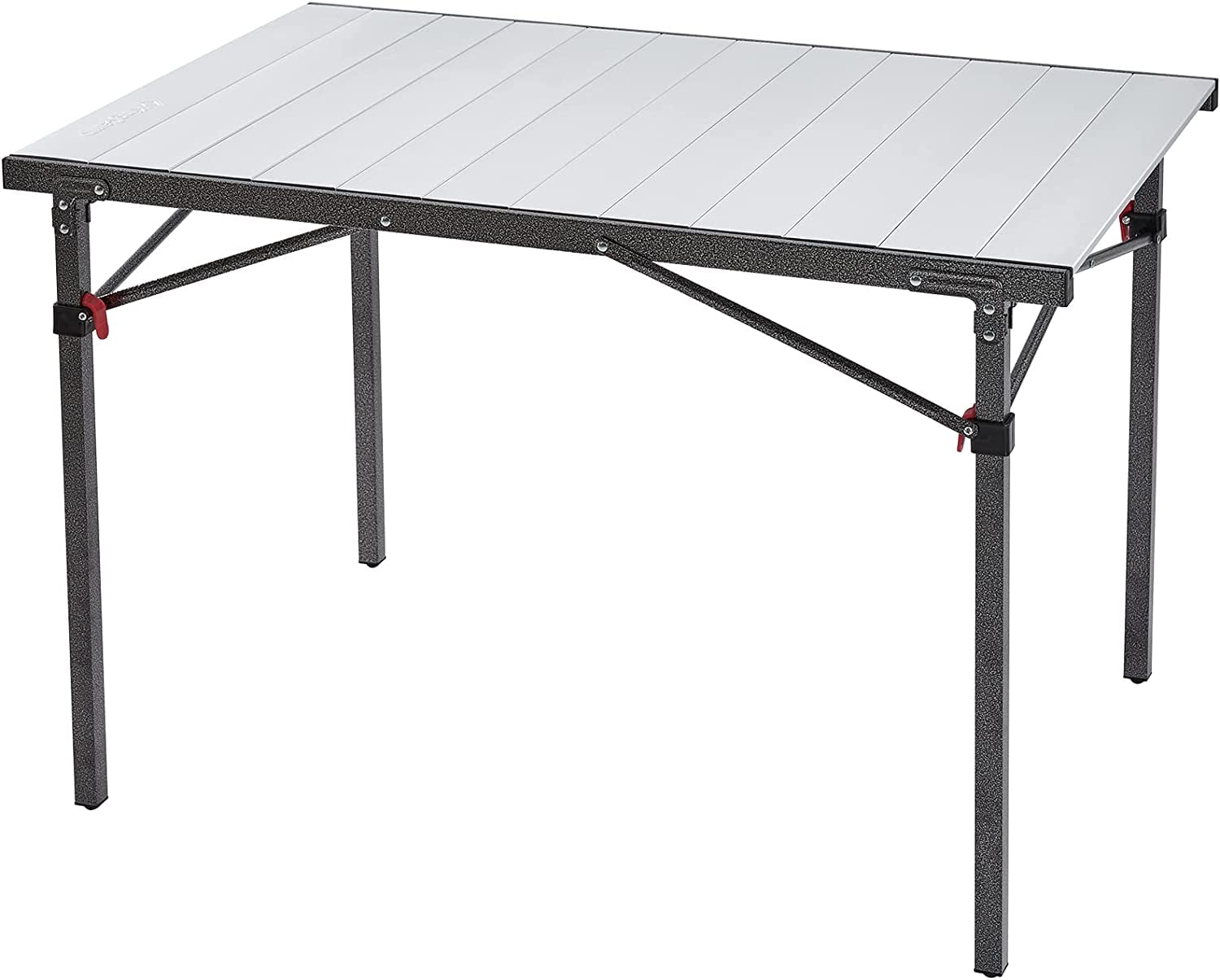 KingCamp Folding Camping Table Portable Roll up Aluminum Table for