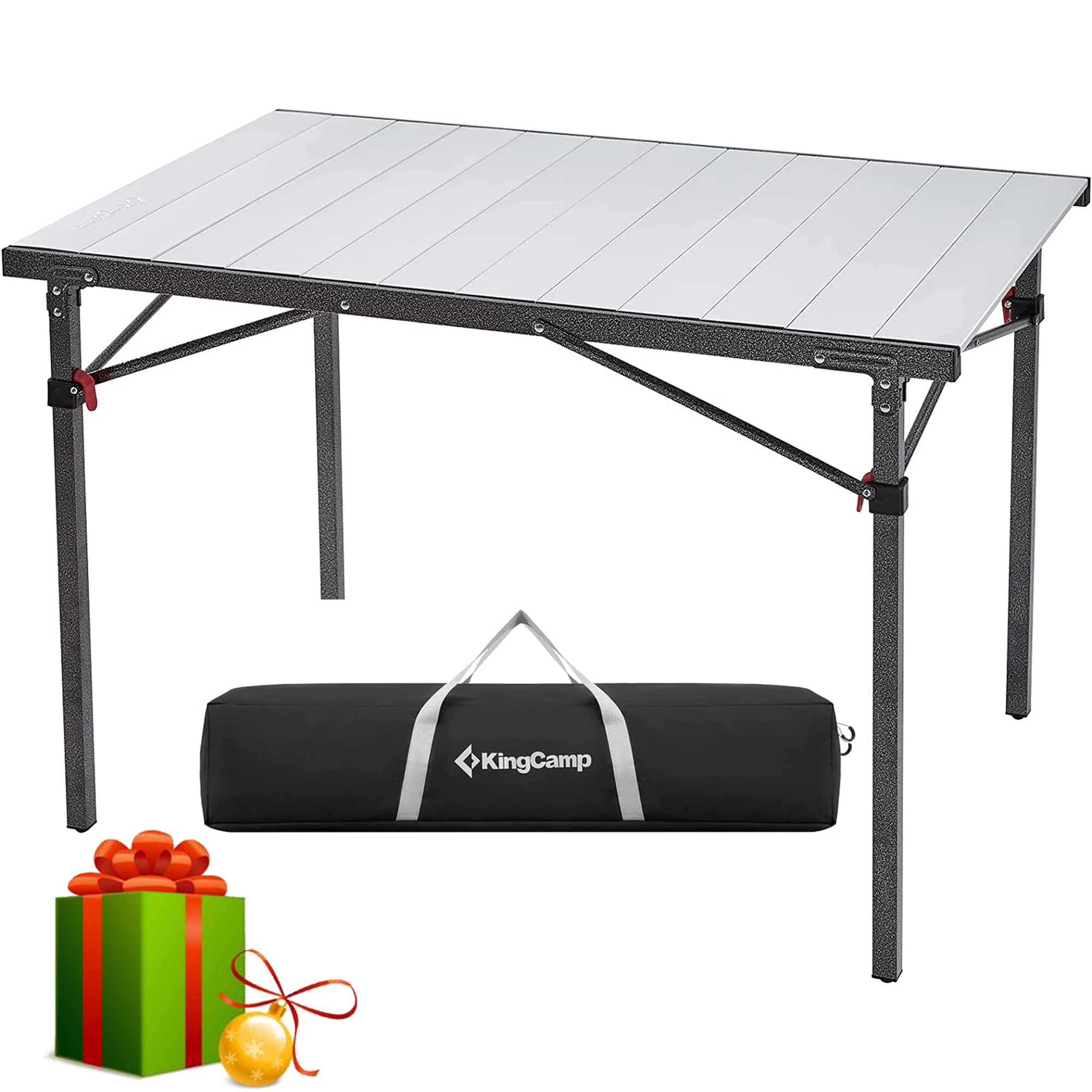 Lifetime Picnic Table COSTWAY 28'' X 43'' Roll-Up Aluminum Beach