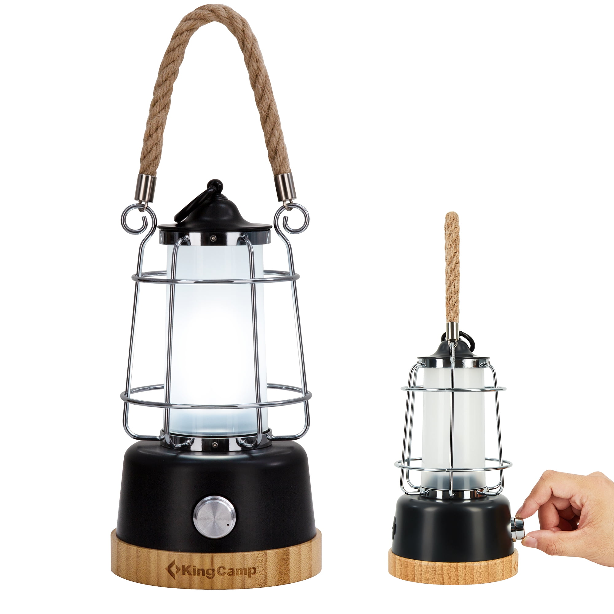 KingCamp LED Camping Lantern with Adjustable Brightness Portable ...