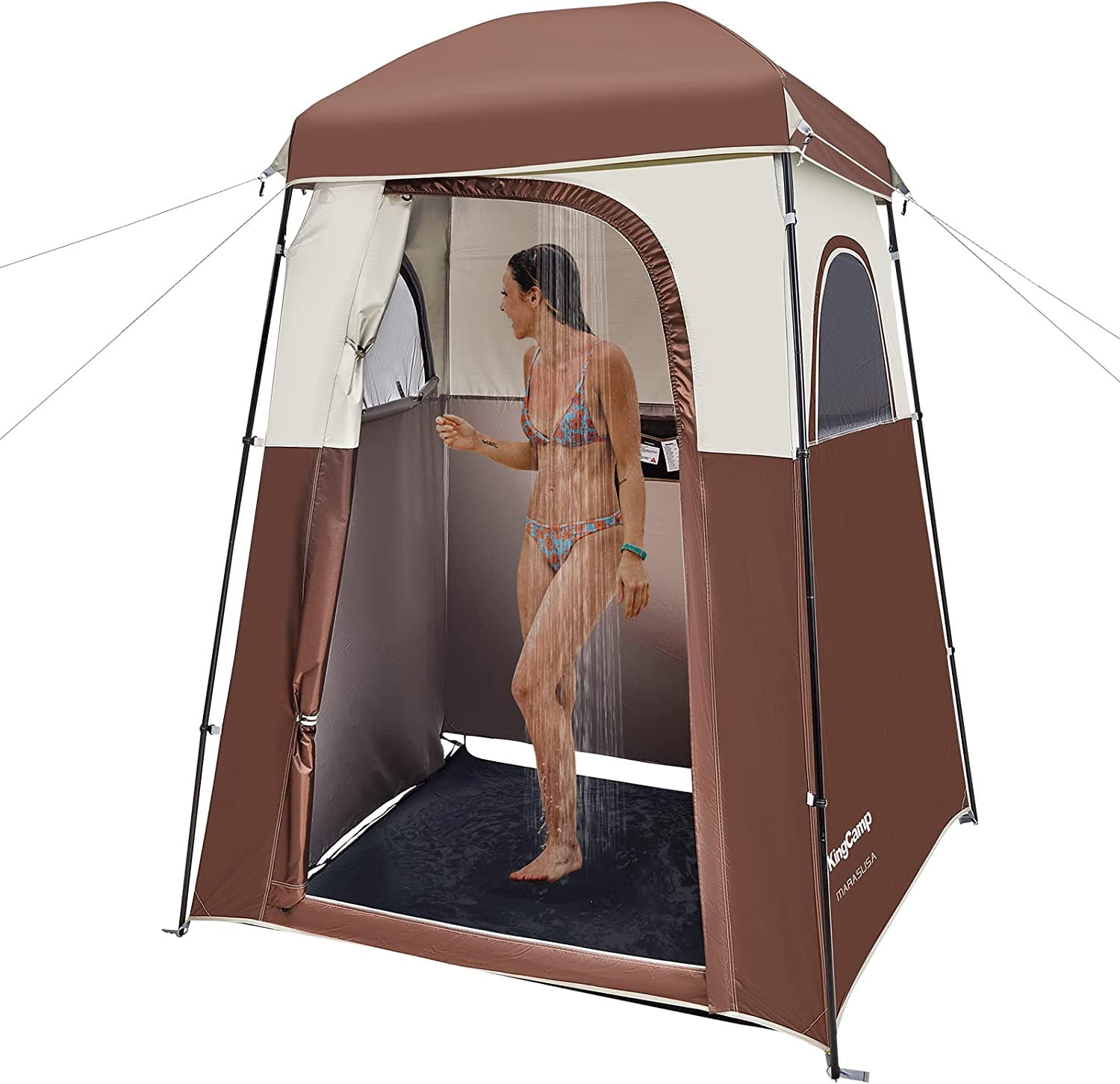 Kingcamp Oversize Shower Tent 1 Room Camping Privacy Shelter Tent in Bahrain at BHD 62 Rating 5