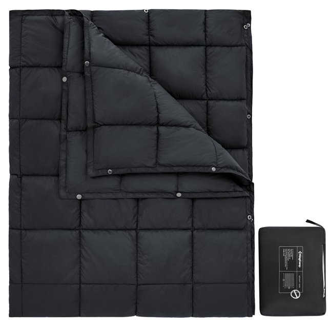 KingCamp Packable Camping Blanket Lightweight Travel Down Blanket