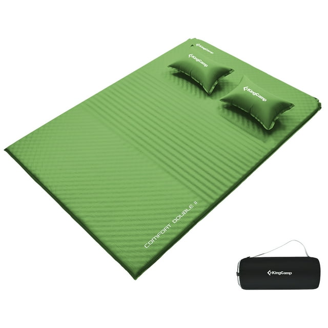 KingCamp SelfInflating Camping Sleeping Pad 2 Person Camping Mattress