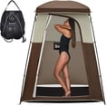 thumbnail image 1 of KingCamp Shower Tent, Portable Camping Bathroom Tent with 5 Gallon Solar Heated Bag, Outdoor Privacy Changing Room Tent, Privacy Shelter for Toilet, Dressing Outdoor Camping, Hiking, 1 of 9