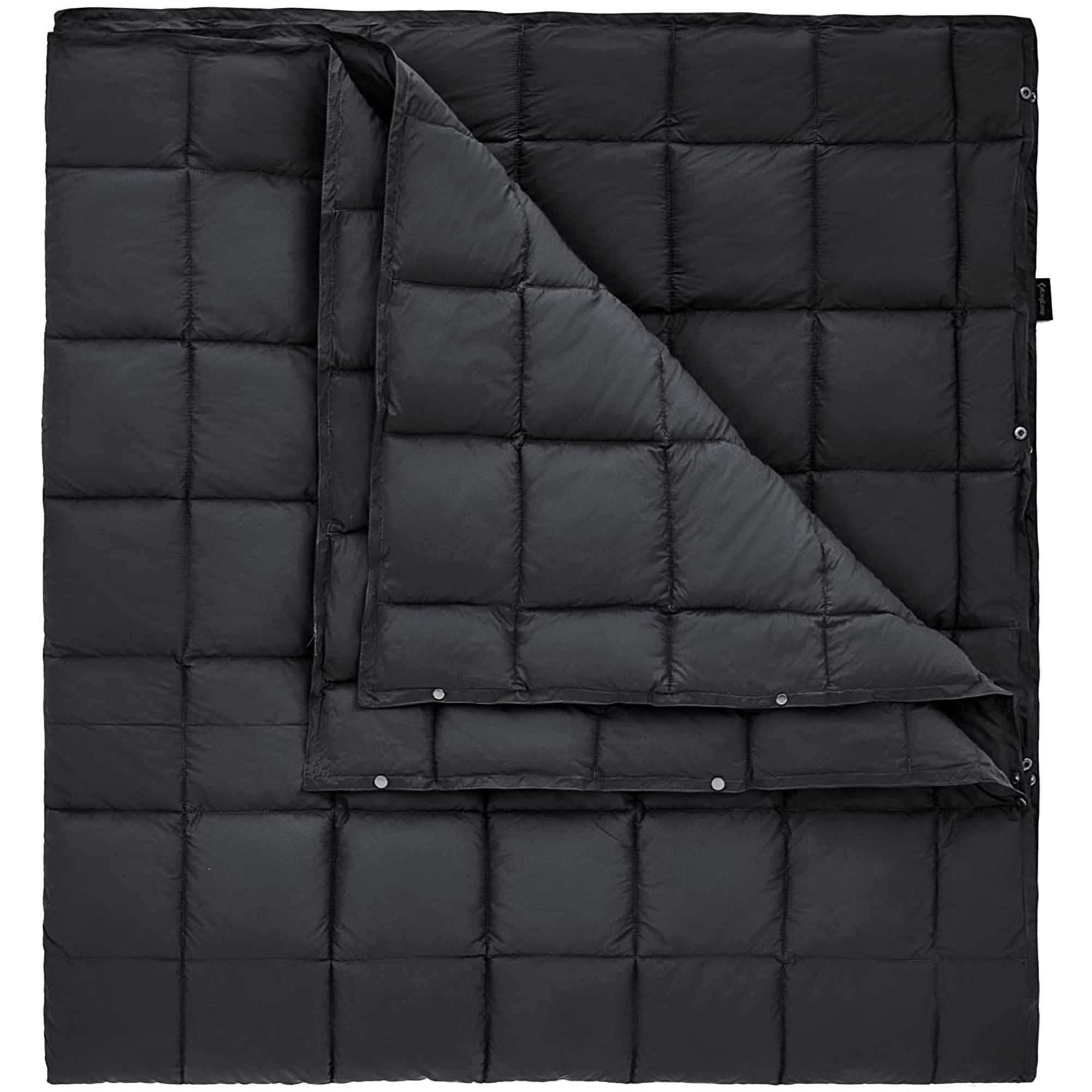 KingCamp Two Person Camping Blanket Large Compact Wearable Blanket Warm  Blanket for Cold Weather 78.7 x 56.7 Black - Walmart.com