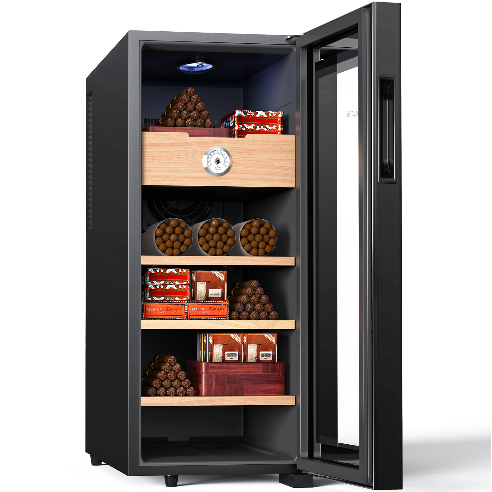 Milano Rosewood Cigar Humidor