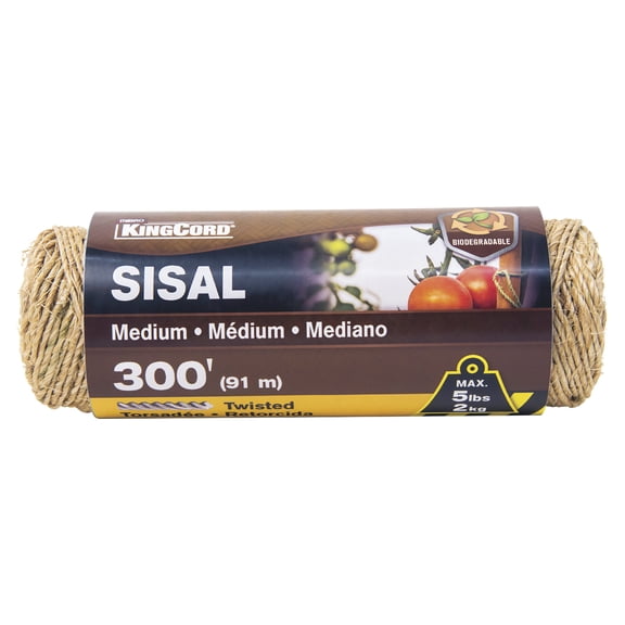 KingCord 300ft. Sisal Medium Twine, Model 300141BGP10