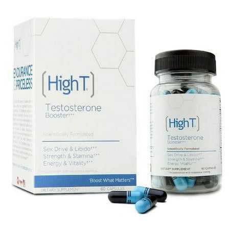High T Natural Testosterone Booster - 60 Capsules