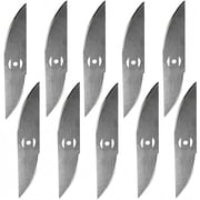 KingFurt 10 Pack Universal Metal Blades For String Trimmers Durable Lawn Care Attachments For Grass Cutting