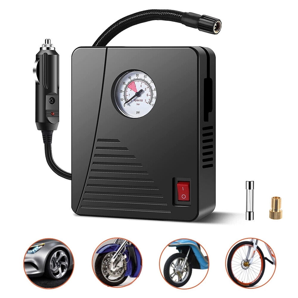 Portable car air on sale compressor 12 volt