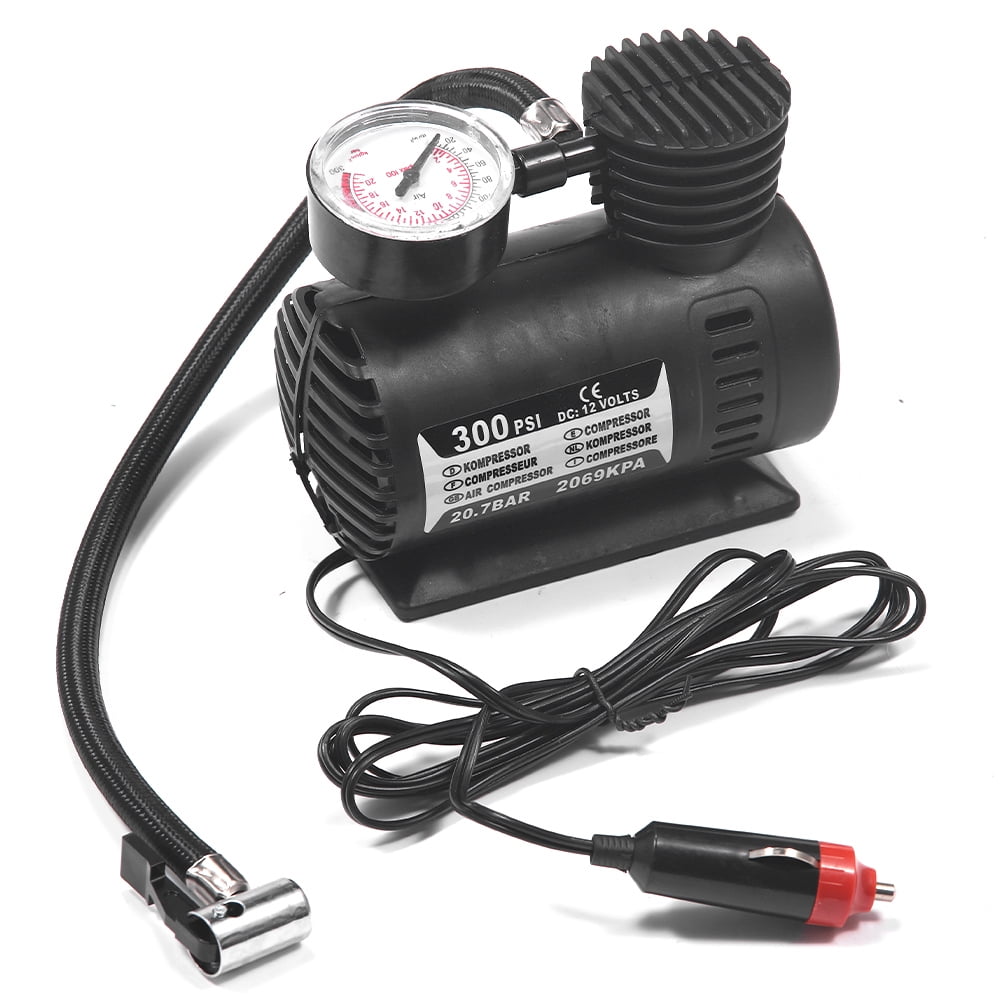 Air Pump Compressor 12V Electric Car Bike Tyre Tire Infiltrator at