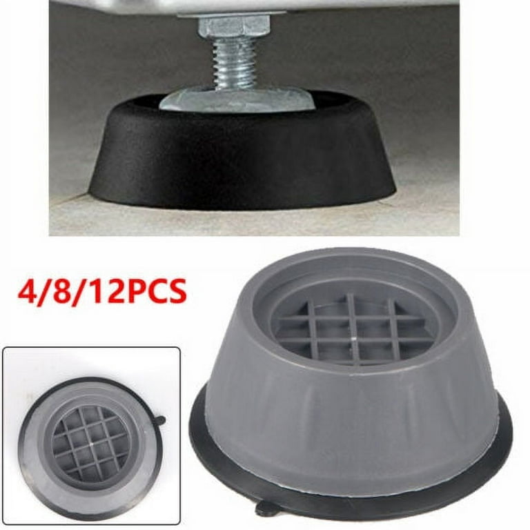 KingFurt 4-12X Anti Vibration Washing Machine Support Anti-Slip Rubber Feet  Pads Mat Base 
