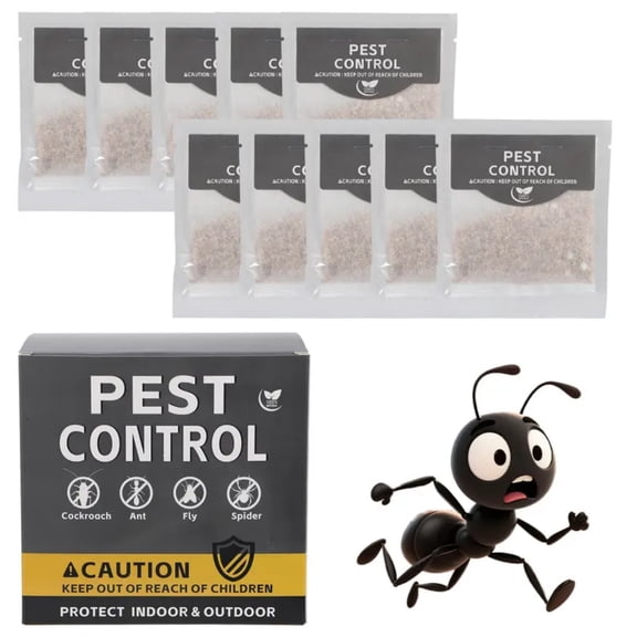 KingFurt Insect and Pest Repellent Pouches, Pest Control Pouches, Repel Mice, Mouse, Rats, Ants, Roaches, Spiders, Moths & Other Pest, for Indoor & Outdoor Use 10P