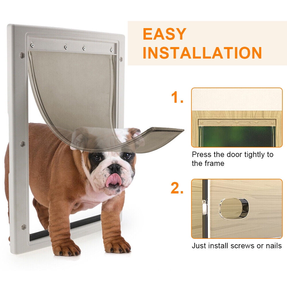 KingFurt PetSafe Freedom Dog Door Replacement Flap Medium Size, TPU