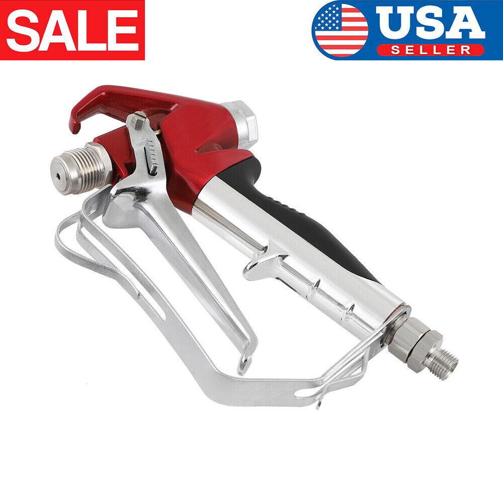 KingFurt Precision Spray Gun Durable Metal and Plastic Sprays Paint and