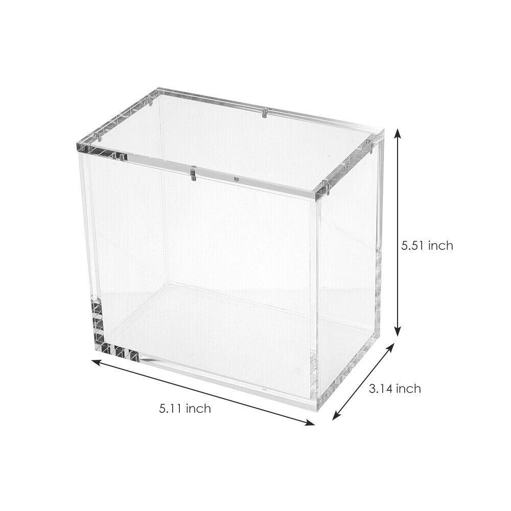KingFurt Protect and Showcase Your Collection Acrylic Storage Box Fit Models Character Cards