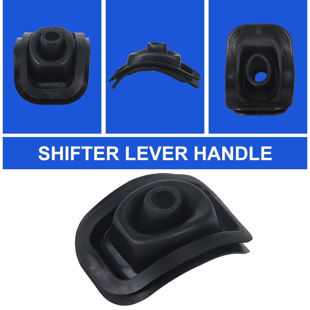 KingFurt Shift Lever Handle Boot Seal Black For Chevy/GMC Silverado