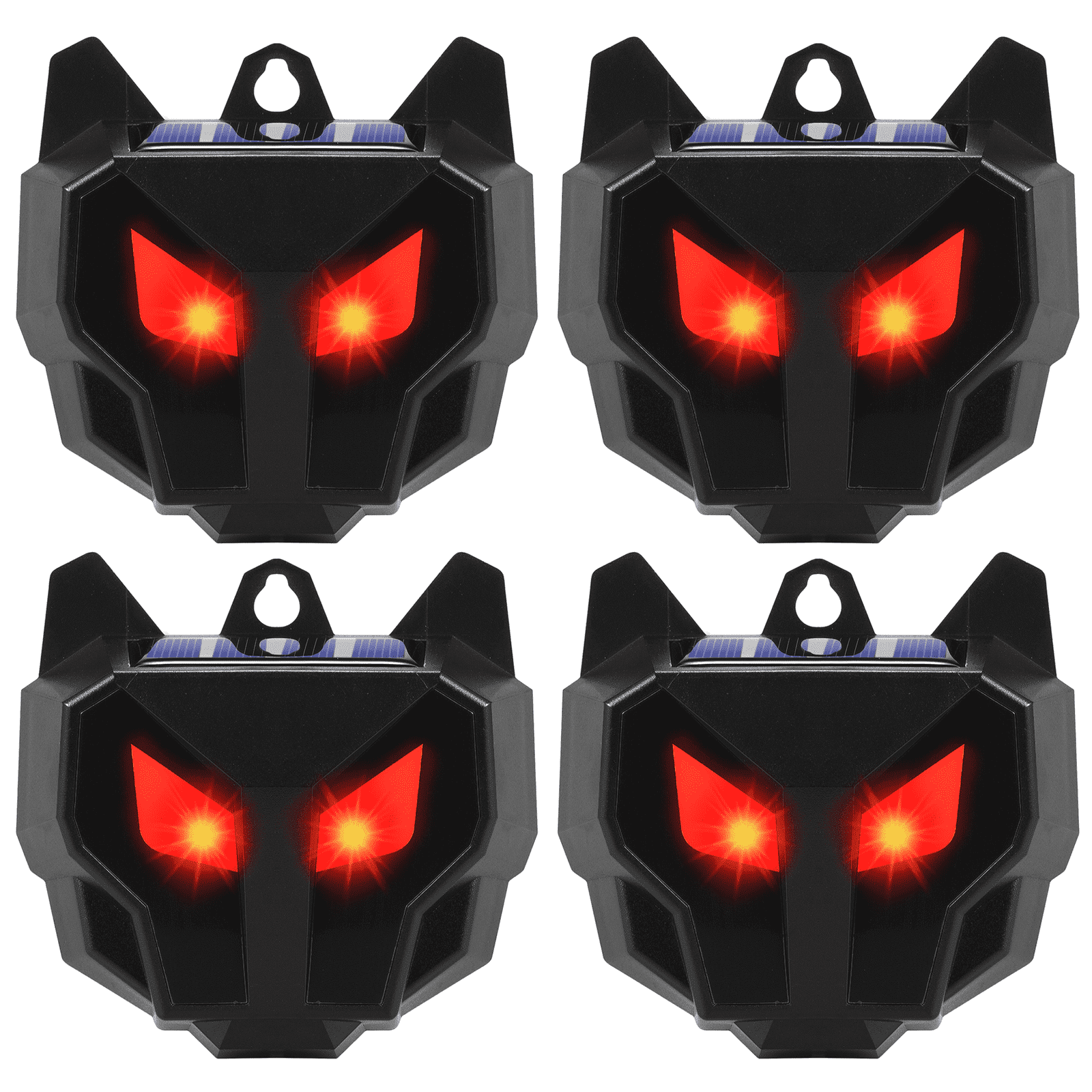 KingFurt Solar Powered Animal Repeller, Set of 4