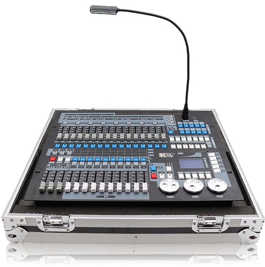 Visual Show DMX Controller 1024 Channels with Flight Case for Stage Lighting
