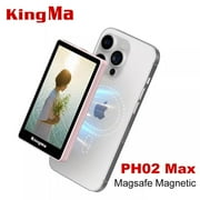 KingMa Phone Vlog Selfie Monitor Screen Rear Camera Magsafe Magnetic 4K 30FPS for Vlog Live Stream & TikTok