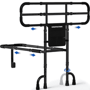 KingPavonini Bed Rails for Seniors , Ultra-Wide Extendable Handle, Bed Rails for Elderly Adults Safety with 360  Swivel Dual Feet, 400lb Bed Cane, Tool-Free, Model GL05