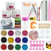 KingShop Acrylic Nail Kit Nail Set Everything For Manicure Sets Acrylic Nails Complete Kit Nail Supplies For Professionals Kit Acrylic