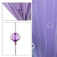 thumbnail image 1 of KingShop Bead Curtain for Doorway,Door String Curtains, Hanging Closet Bedroom Blind Living Room Divider,Window Wall Panel Fringe Backdrops Sheer Beaded Decorative Crystal, 1 of 2
