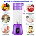 thumbnail image 1 of KingShop Portable Blender, Personal Size Mini Blender, 380ml USB Rechargeable Jucier Cup, Shakes and Smoothies with Ice Tray for Home, Travel, Sport, Office, 1 of 10