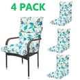 thumbnail image 1 of KingShop Set of 4 Patio High Back Chair Cushion, Dining Chair Cushion, Premium Chair Cushions and Pads for Indoor, Back and Seat Cushion with Non Skid Ties, 1 of 6