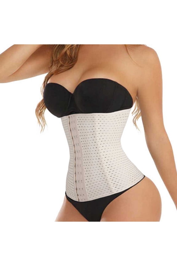 Women Body Shaper Waist Training Tummy Cincher Girdle Corset Shaper Trainer Bustier Slim Waistline