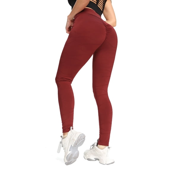 KingShop Women Yoga Pants Push Ups Fitness Leggings Soft High Waist Hip Lift Elastic Fitness Sports Pants