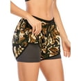thumbnail image 1 of KingShop Women Yoga Running Shorts 2 in 1 Workout Athletic Shorts with Pockets, 1 of 6