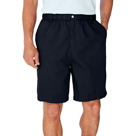 KingSize Knockarounds 8" Full Elastic Plain Front Shorts