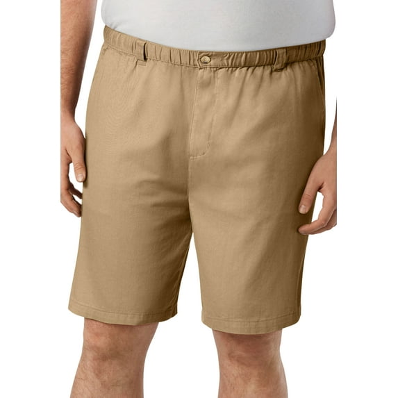 KingSize Knockarounds 8" Full Elastic Plain Front Shorts