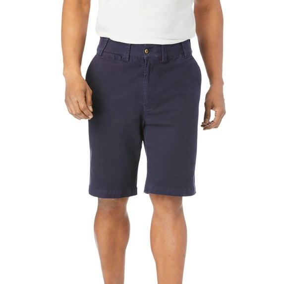 KingSize Men's Big & Tall 10" Flex Full-Elastic Waist Chino Shorts
