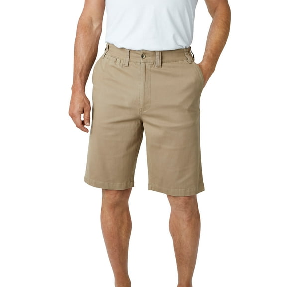 KingSize Men's Big & Tall 10" Flex Full-Elastic Waist Chino Shorts