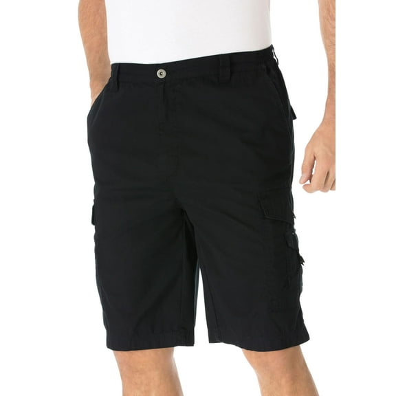 KingSize Men's Big & Tall 10" Side Elastic Canyon Cargo Shorts