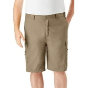 KINGSIZE Men's Big & Tall 10" Side Elastic Canyon Cargo Shorts