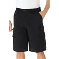 thumbnail image 1 of KingSize Men's Big & Tall 12" Side Elastic Cargo Shorts, 1 of 6
