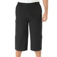 thumbnail image 1 of KingSize Men's Big & Tall 17" Side Elastic Cargo Shorts, 1 of 5