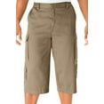 thumbnail image 1 of KingSize Men's Big & Tall 17" Side Elastic Cargo Shorts, 1 of 5