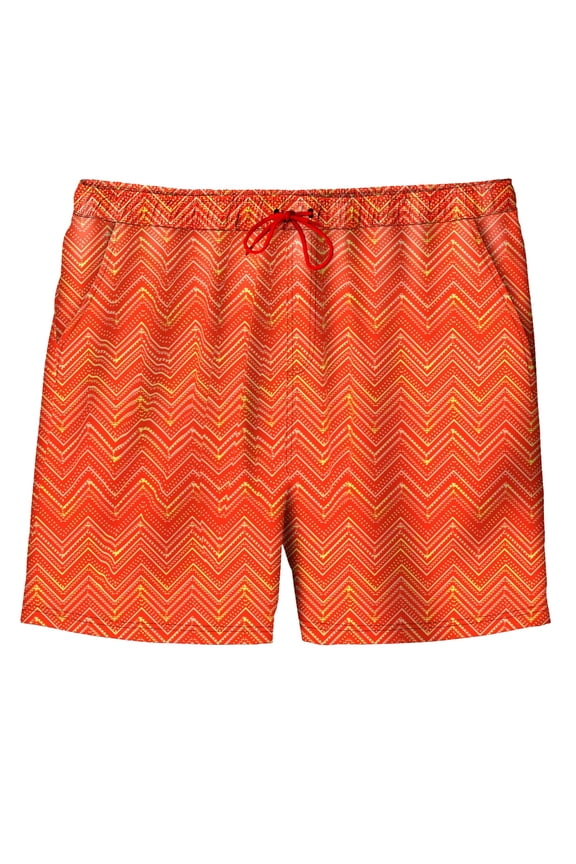 Men's Big & Tall 5" Swim Shorts With Super Stretch Liner