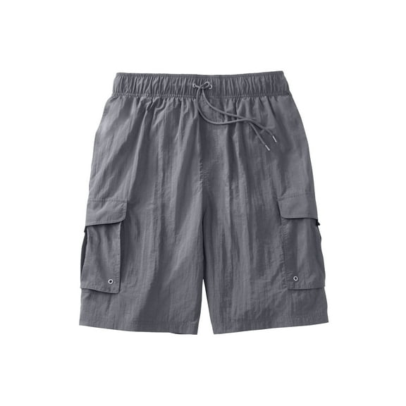 KingSize Men's Big & Tall 8" Cargo Swim Trunks